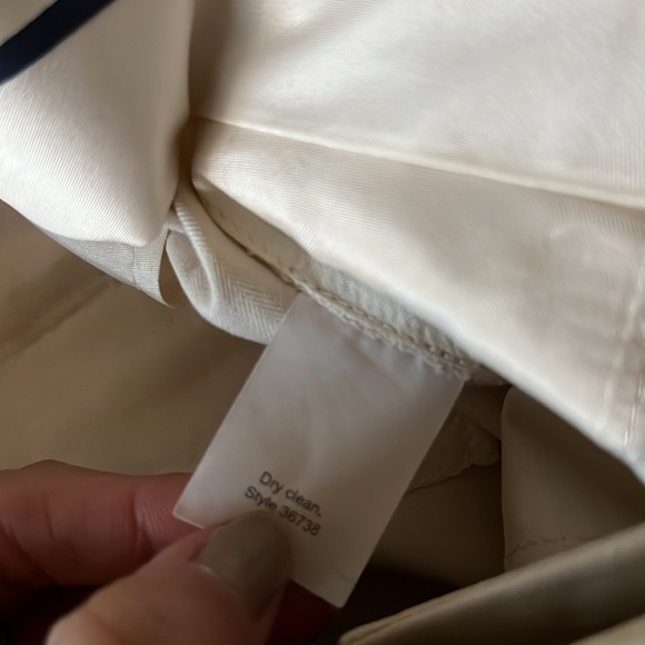 J.Crew cream colored straight leg pants - Picture 10 of 10
